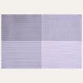 Notting Hill White Gray Placemats – Washable Heat Resistant