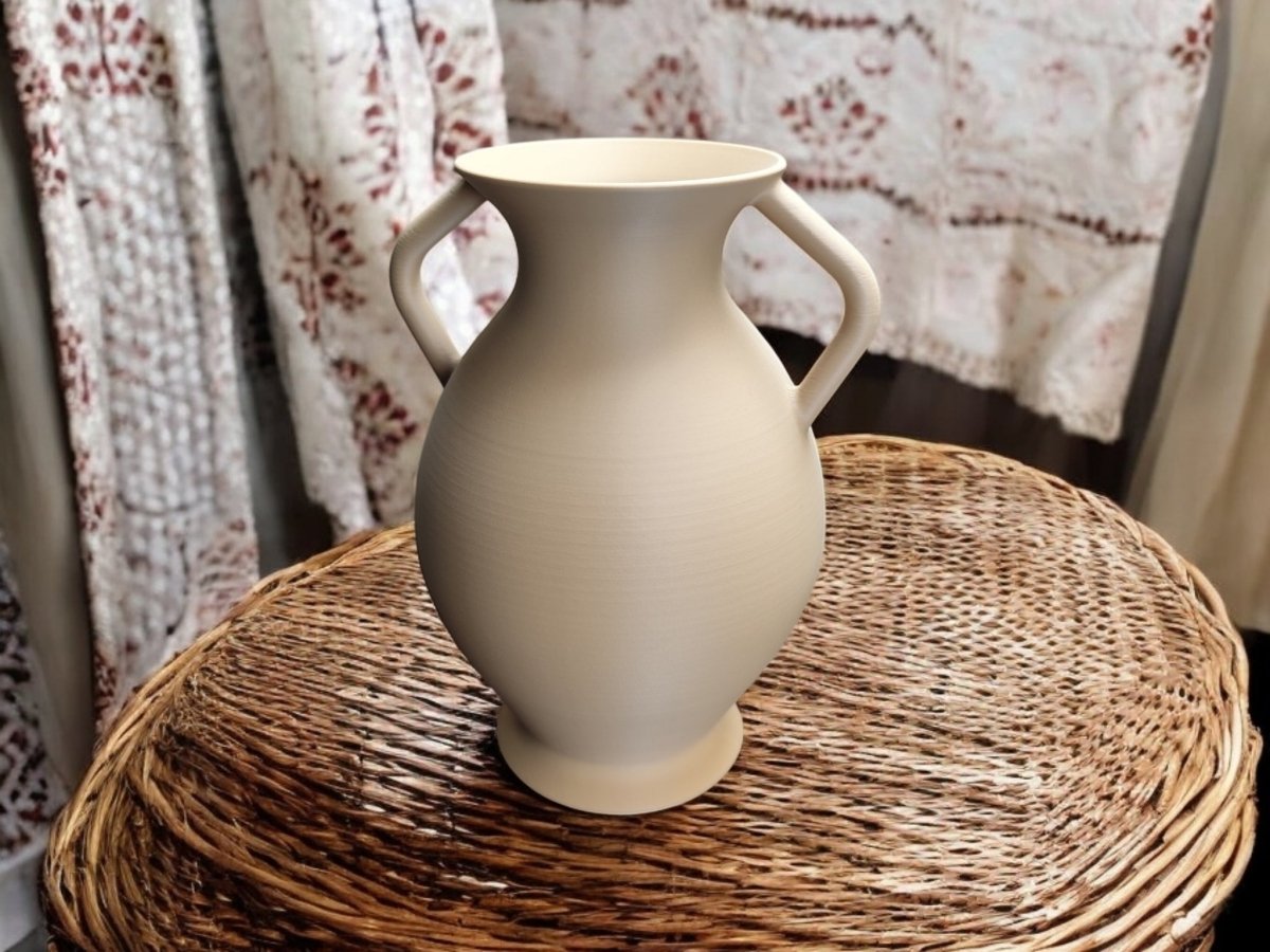 Ancient Greek Amphora Replica - A Timeless Decorative Vase