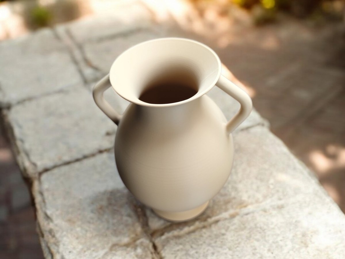 Ancient Greek Amphora Replica - A Timeless Decorative Vase