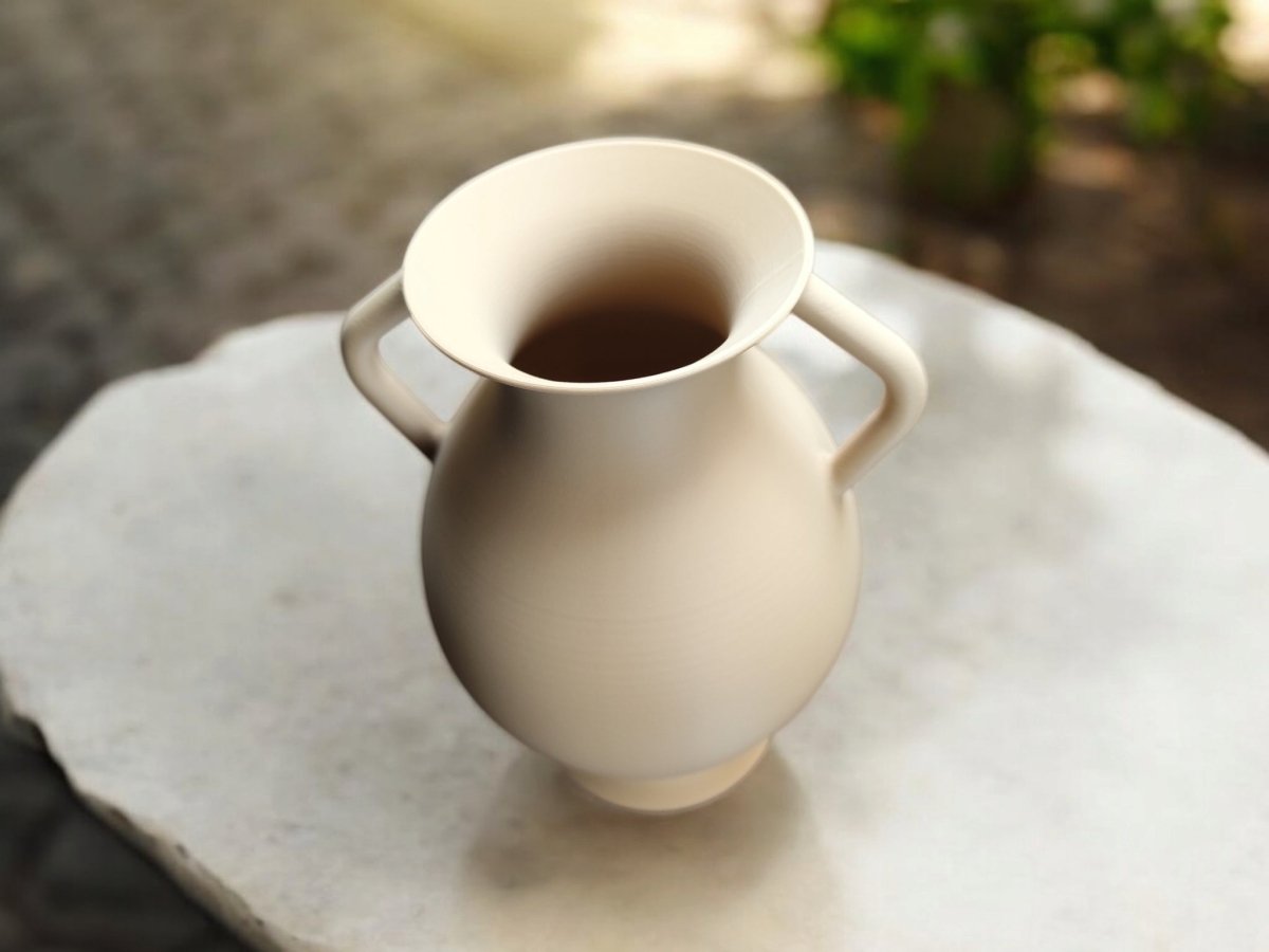 Ancient Greek Amphora Replica - A Timeless Decorative Vase
