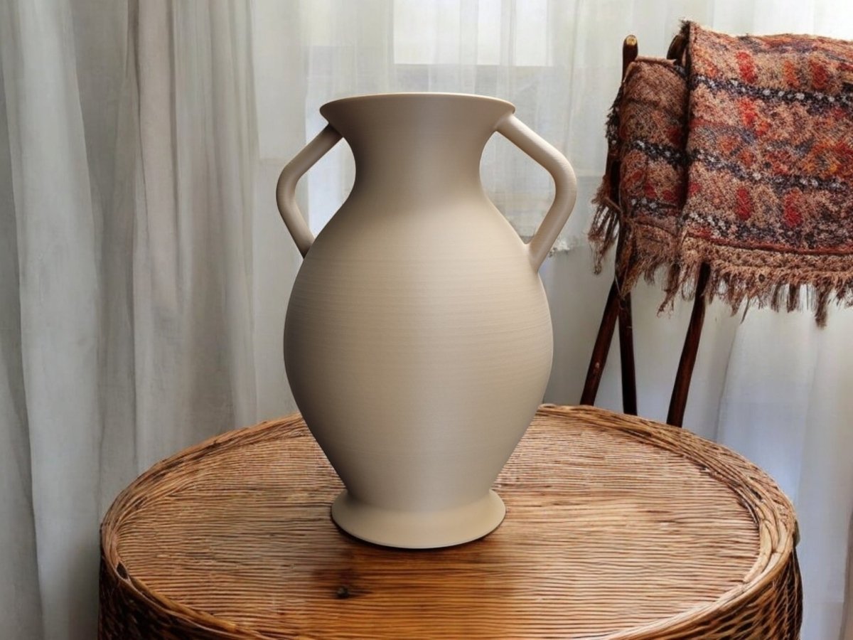 Ancient Greek Amphora Replica - A Timeless Decorative Vase