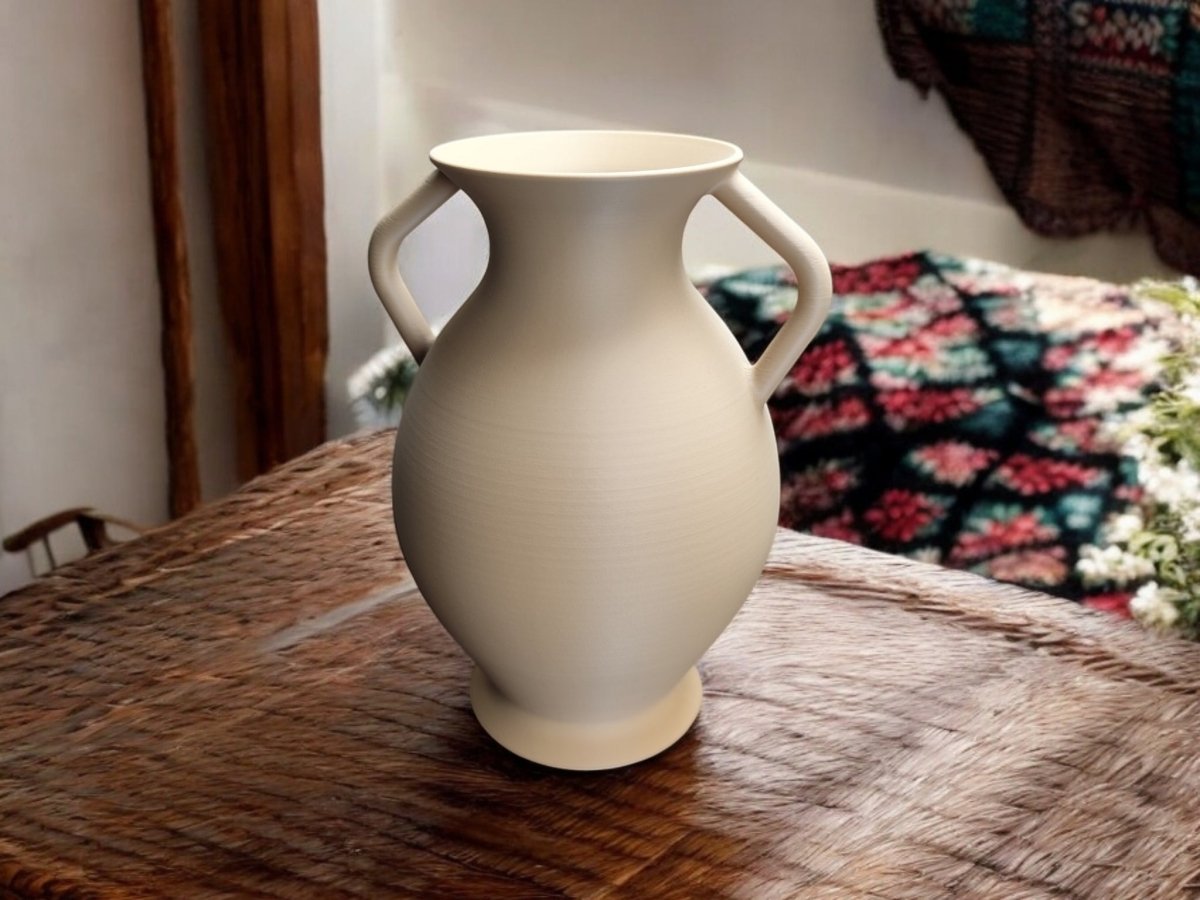 Ancient Greek Amphora Replica - A Timeless Decorative Vase