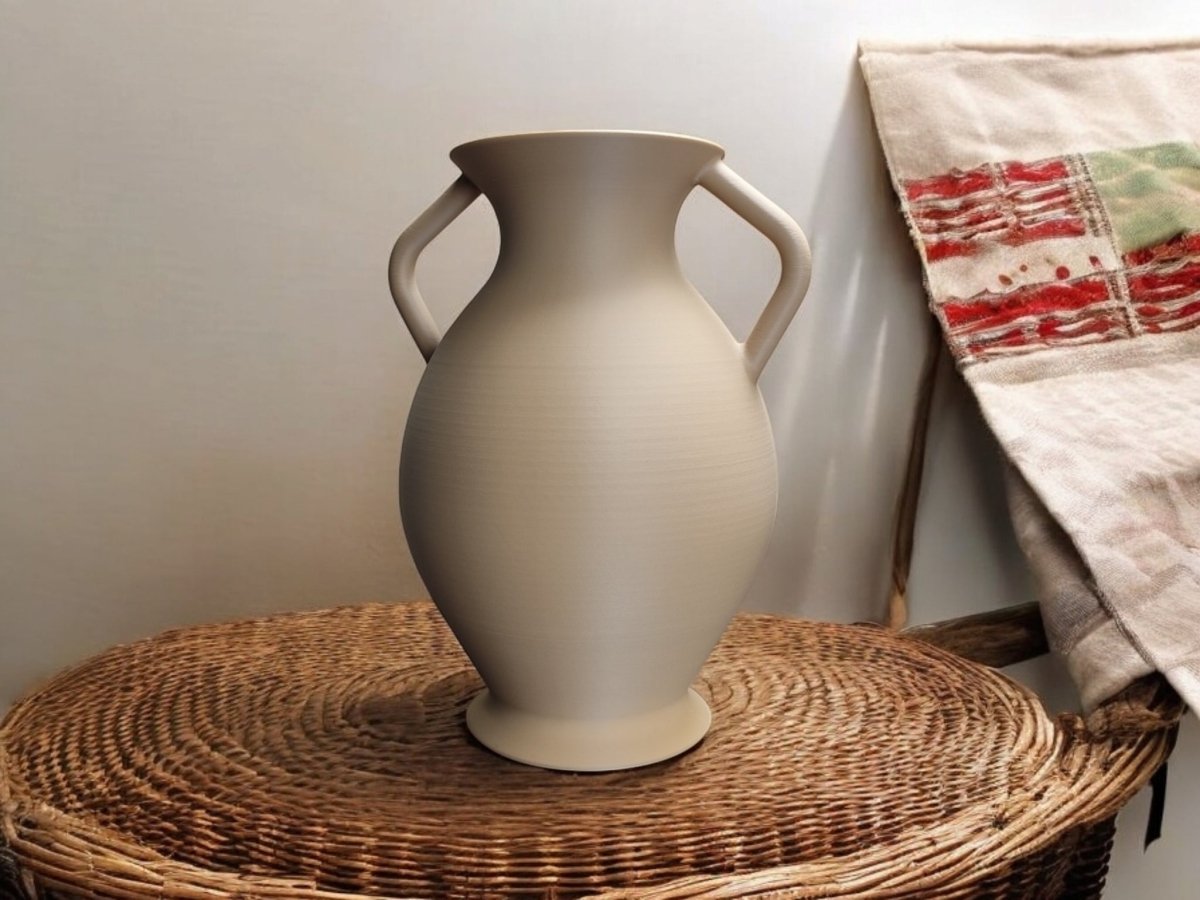 Ancient Greek Amphora Replica - A Timeless Decorative Vase