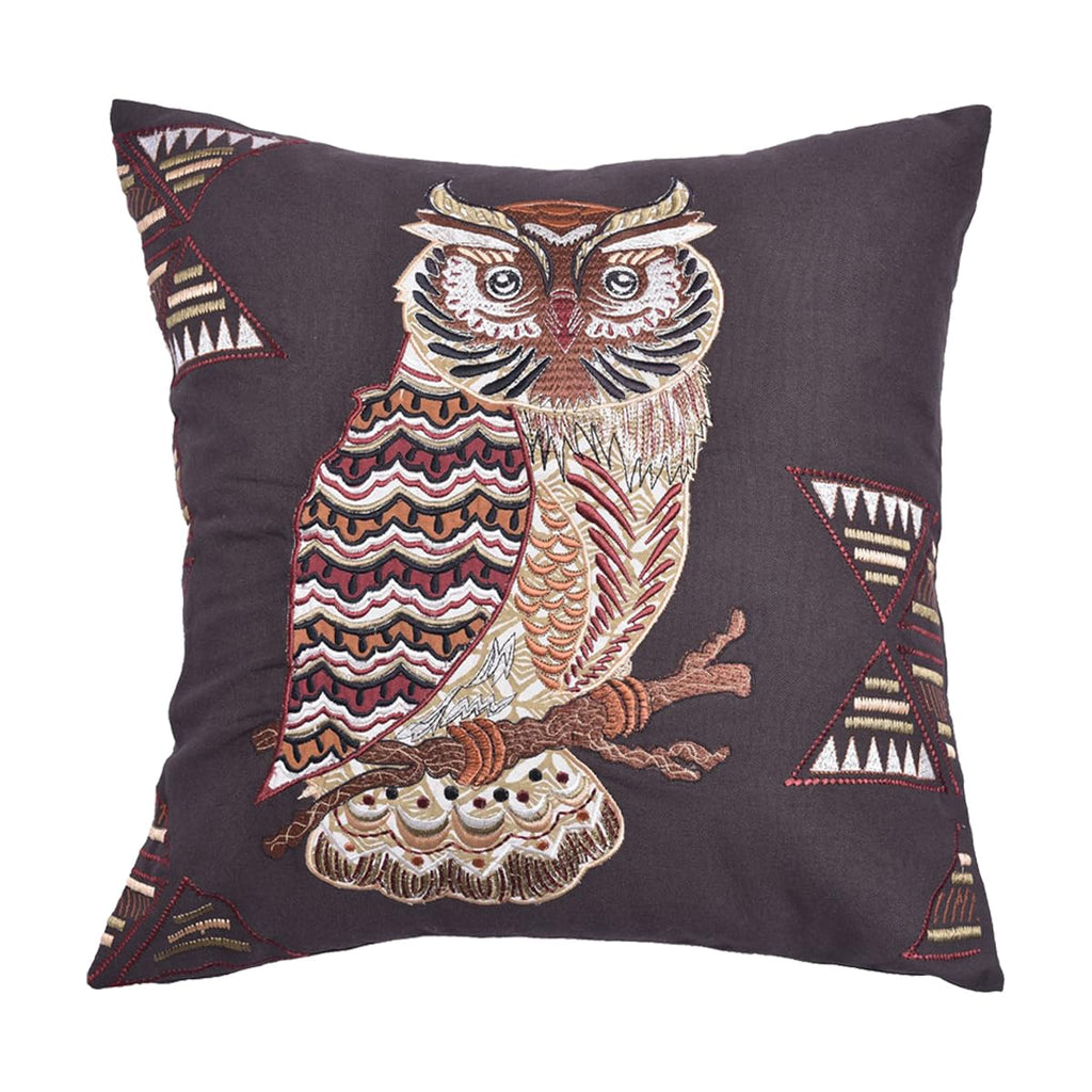Owl Printed Design Throw Pillow Covers