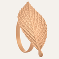 Luxe Petal – Napkin Rings in Gold Leaf Design, Artistic Decorative Dining Table Décor